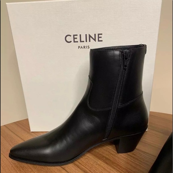 CELINE 60 JACNO BOOTS SIZE 41 HEIDI SLIMANE - Picture 7 of 9